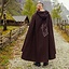 Mantello vichingo Fenrir, marrone - Celtic Webmerchant