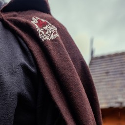 Capa vikinga Fenrir, marrón - Celtic Webmerchant
