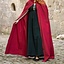 Middeleeuwse mantel Erna, rood - Celtic Webmerchant