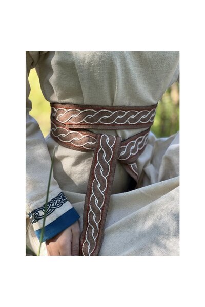 Belt Viking Elina, Brown - Celtic Webmerchant