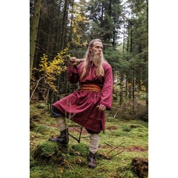 Keltisk tunika Finn rød - Celtic Webmerchant