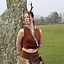 Karya fur skirt, brown - Celtic Webmerchant