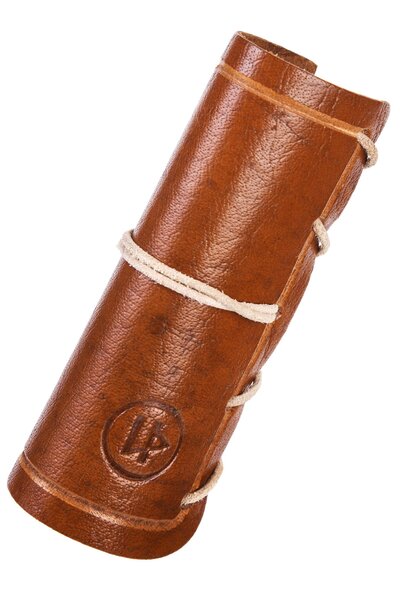 Läder axel, brun - Celtic Webmerchant