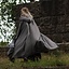Medieval Cloak Harun, wełna, szary - Celtic Webmerchant