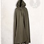 Middelalderkappe Harun, uld, oliven - Celtic Webmerchant