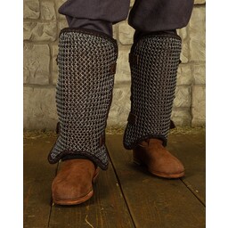 Chainmail leg protectors Connor - Celtic Webmerchant