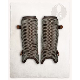 Chainmail leg protectors Connor - Celtic Webmerchant