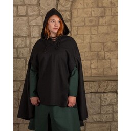 Cape Raven, nero - Celtic Webmerchant