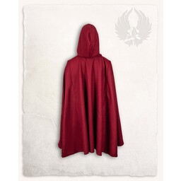 Cape Raven, laine, rouge - Celtic Webmerchant