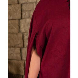 Cape Raven, laine, rouge - Celtic Webmerchant