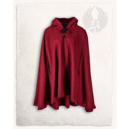 Cape Raven, laine, rouge - Celtic Webmerchant