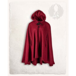 Cape Raven, laine, rouge - Celtic Webmerchant