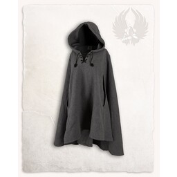 Cape Raven, uld, grå - Celtic Webmerchant