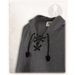 Cape Raven, laine, gris - Celtic Webmerchant