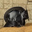 Leather helmet Antonius, black - Celtic Webmerchant
