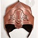Mytholon Leather helmet Antonius, brown - Celtic Webmerchant