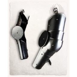 Armor de brazo Gustav, negro - Celtic Webmerchant