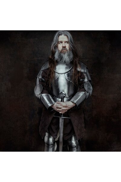 Brustpanzer Gustav, schwarz - Celtic Webmerchant