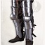 Armure de jambe Markward, noir - Celtic Webmerchant