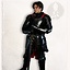 Pauldrons Markward, schwarz - Celtic Webmerchant