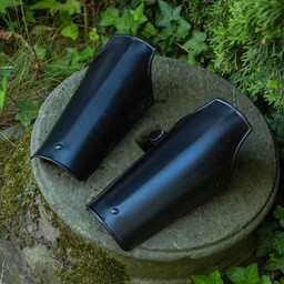 Markward Vambraces, sort - Celtic Webmerchant