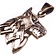 Pendentif Fenris en bronze - Celtic Webmerchant