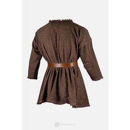 Middelalderlig tunika Haraldsson, Brown - Celtic Webmerchant