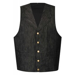 1920 vest Harold, black - Celtic Webmerchant