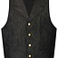 1920 Vest Harold, czarny - Celtic Webmerchant