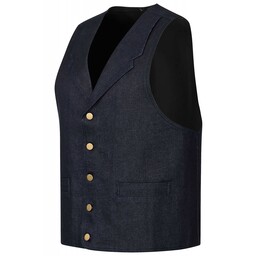 1920 vest Harold, blauw - Celtic Webmerchant