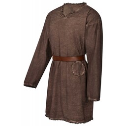 Mittelalterlicher Tunika Einfalp, Braun - Celtic Webmerchant