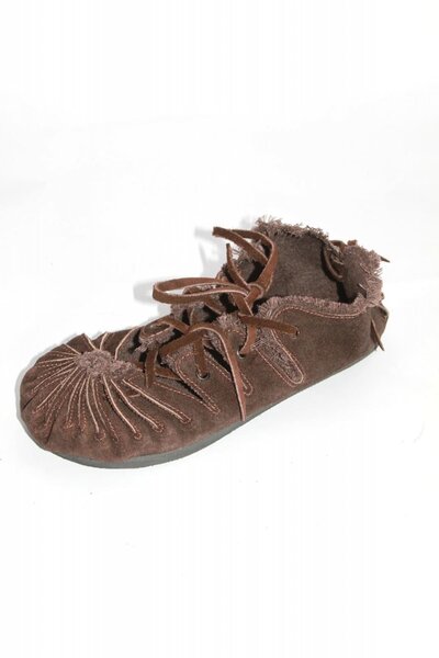 Middeleeuwse sandalen met rubber zool - Celtic Webmerchant