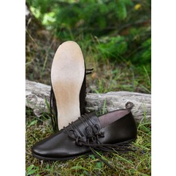 Medieval front-laced shoes - Celtic Webmerchant
