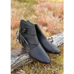 Jorvik Viking Shoes, Negro - Celtic Webmerchant