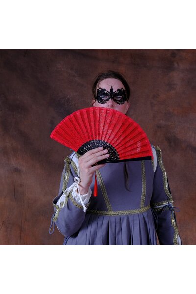 Ventilador de mano roja - Celtic Webmerchant