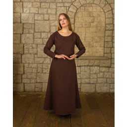Vestido vikingo Lenora, marrón - Celtic Webmerchant