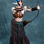 Blauwe pruik - Celtic Webmerchant