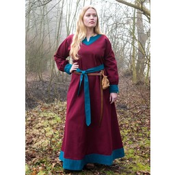 Wikingerkleid Helga, rotblau - Celtic Webmerchant