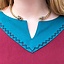 Robe viking helga, bleu rouge - Celtic Webmerchant