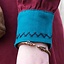 Robe viking helga, bleu rouge - Celtic Webmerchant
