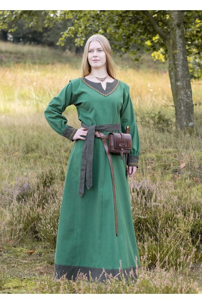Robe viking helga, vert - Celtic Webmerchant