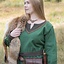 Abito vichingo Helga, verde - Celtic Webmerchant
