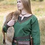 Viking dress Helga, green - Celtic Webmerchant