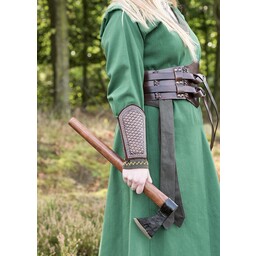 Viking kjole helga, grøn - Celtic Webmerchant