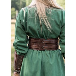 Viking dress Helga, green - Celtic Webmerchant