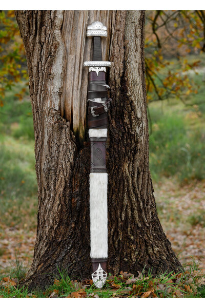 Spada vichinga re Harald con fodero deluxe e cintura - Celtic Webmerchant
