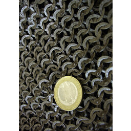 Haubergeon, mixte, anneaux plats, rivets en forme de coin 8 mm - Celtic Webmerchant