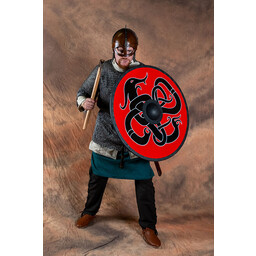 Haubergeon, gemixt, platte ringen, wigvormige klinknagels 8 mm - Celtic Webmerchant