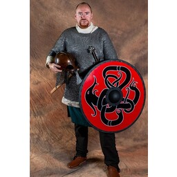 Haubergeon, gemixt, platte ringen, wigvormige klinknagels 8 mm - Celtic Webmerchant