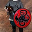 Haubergeon, gemixt, platte ringen, wigvormige klinknagels 8 mm - Celtic Webmerchant